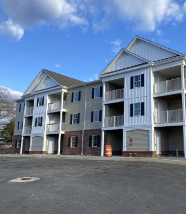 12-unit apartment building construction in Newark Delaware by licensed general contractor